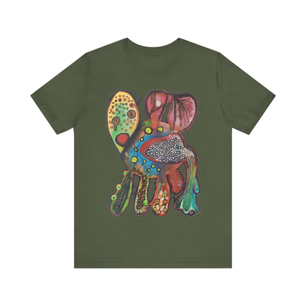 "Just Leaving" Print on Unisex Tee