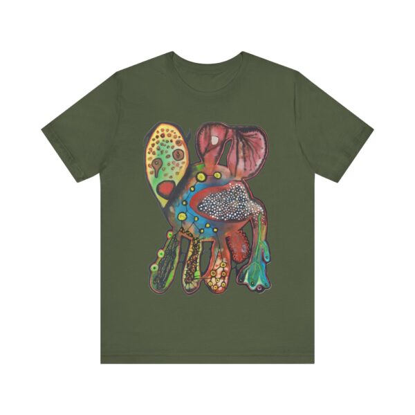 "Just Leaving" Print on Unisex Tee