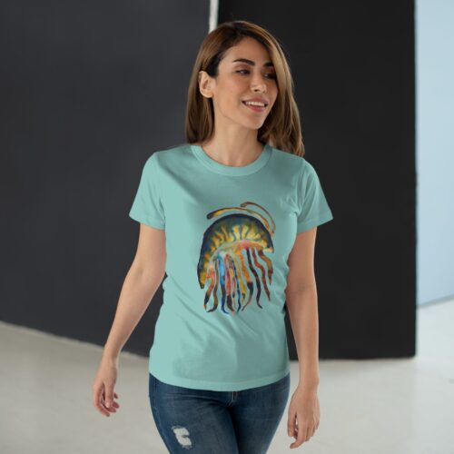 "Shrimp" Print on Women's T-shirt