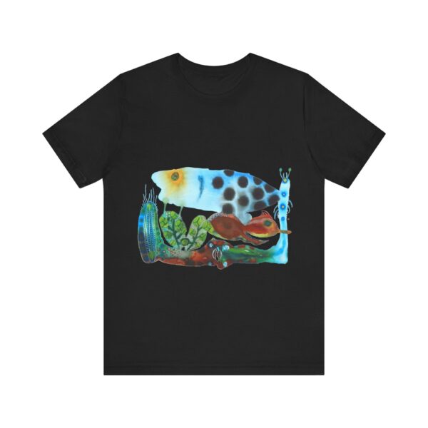 "The Pond in the Garden" Print on Unisex Tee
