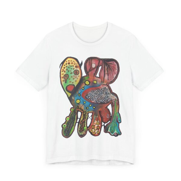 "Just Leaving" Print on Unisex Tee