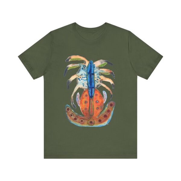 "Moulting" Print on Unisex Short Sleeve Tee