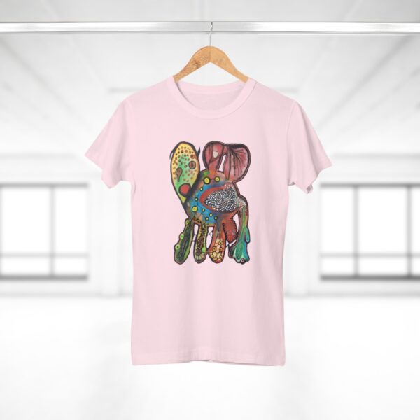 "Just Leaving" Print on Women's T-Shirt