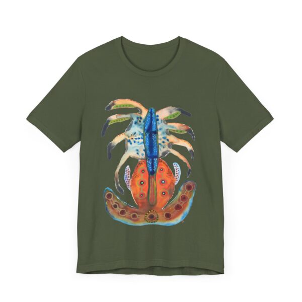"Moulting" Print on Unisex Short Sleeve Tee