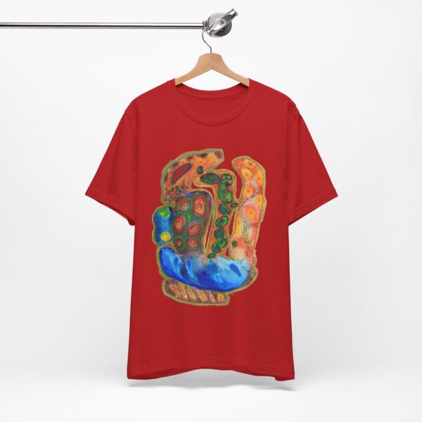 "A Thousand Eyes, Looking In" Print on Unisex T-Shirt