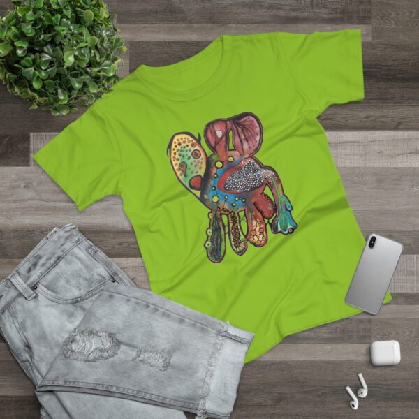 "Just Leaving" Print on Women's T-Shirt