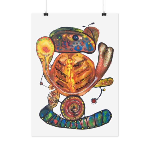 "Opening Up", Print on Paper