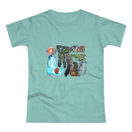 "Hearding" Print on Women's T-Shirt