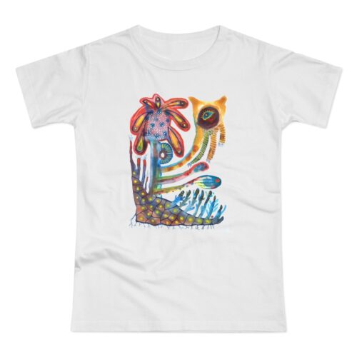 "Watchfulness" Print on T-Shirt for Women