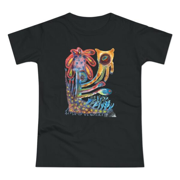 "Watchfulness" Print on T-Shirt for Women