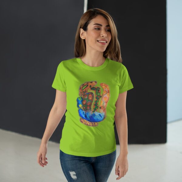"A Thousand Eyes, Looking In" Print on Women's T-Shirt