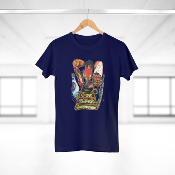 "Digging" Print on Women's T-Shirt