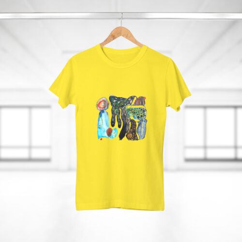 "Hearding" Print on Women's T-Shirt