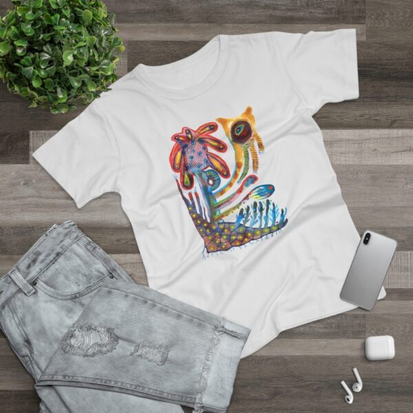 "Watchfulness" Print on T-Shirt for Women
