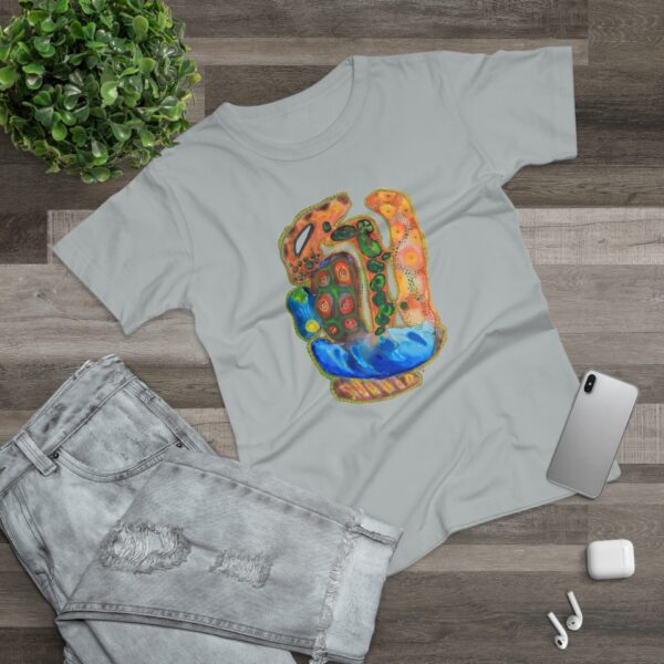 "A Thousand Eyes, Looking In" Print on Women's T-Shirt