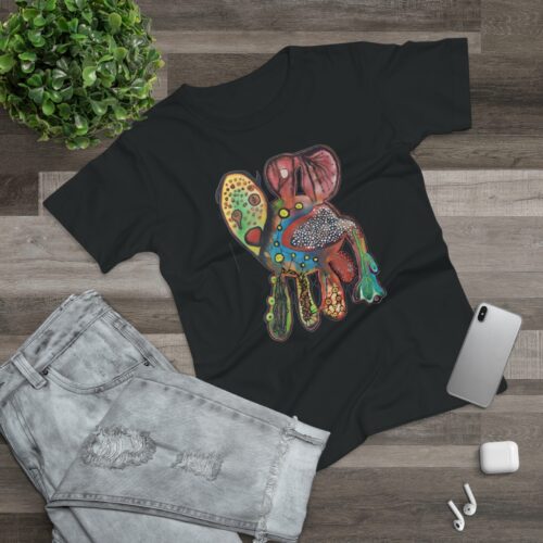 "Just Leaving" Print on Women's T-Shirt