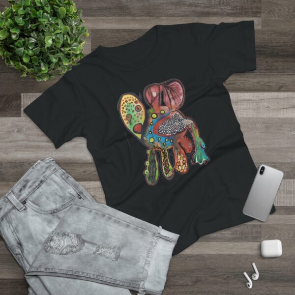 "Just Leaving" Print on Women's T-Shirt