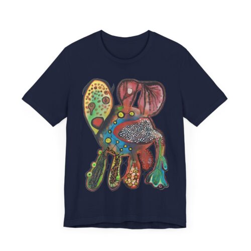 "Just Leaving" Print on Unisex Tee