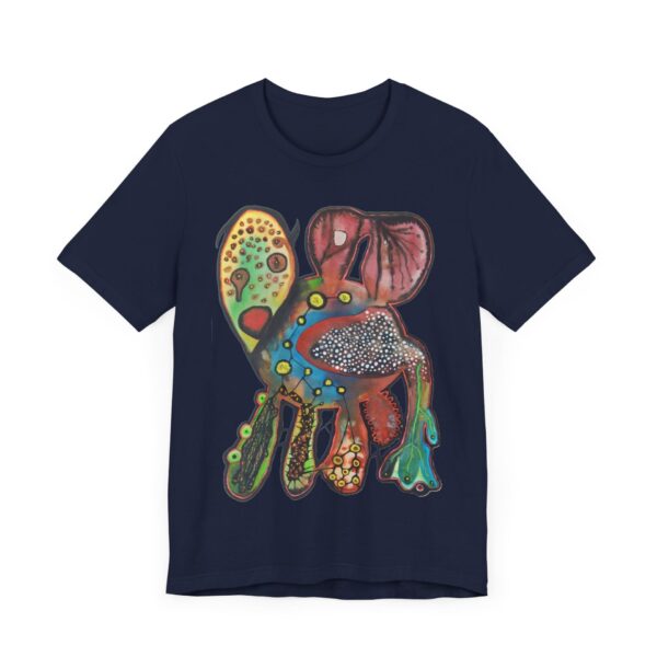 "Just Leaving" Print on Unisex Tee