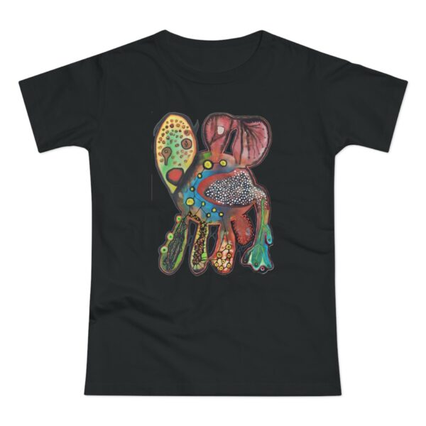 "Just Leaving" Print on Women's T-Shirt