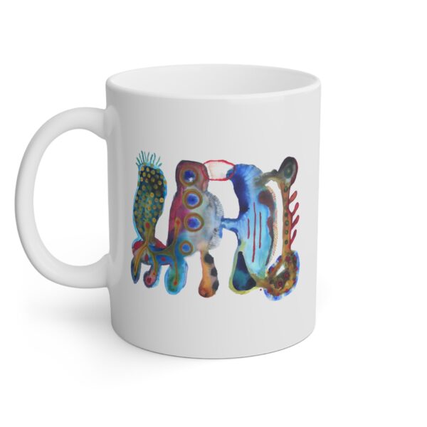 "The Parrot" Print on Coffee Mug