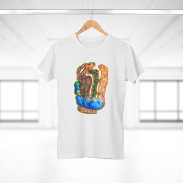 "A Thousand Eyes, Looking In" Print on Women's T-Shirt