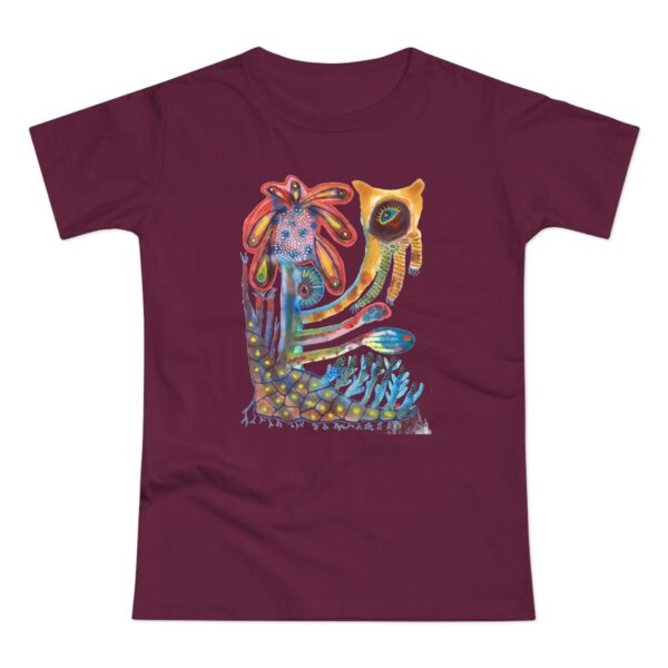 "Watchfulness" Print on T-Shirt for Women