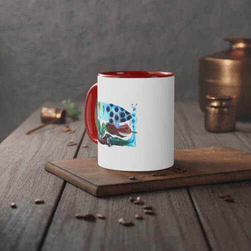 "The Garden Pond" Print on Coffee Mug