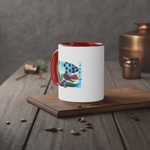 "The Garden Pond" Print on Coffee Mug