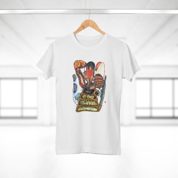 "Digging" Print on Women's T-Shirt
