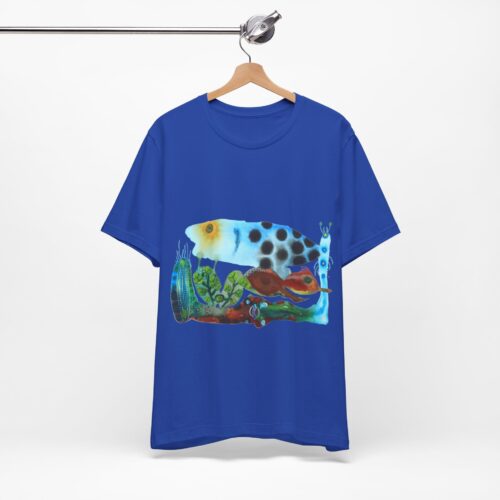 "The Pond in the Garden" Print on Unisex Tee