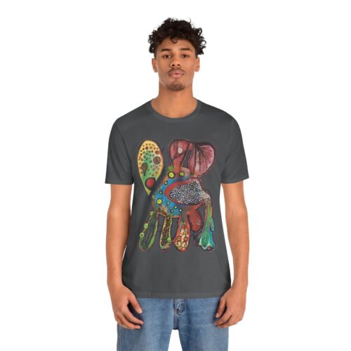 "Just Leaving" Print on Unisex Tee