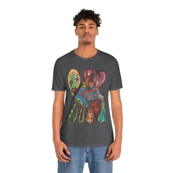 "Just Leaving" Print on Unisex Tee