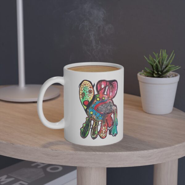 "Just Leaving" Print on Coffee Mug