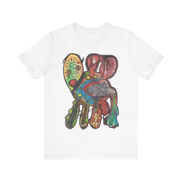 "Just Leaving" Print on Unisex Tee