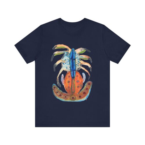 "Moulting" Print on Unisex Short Sleeve Tee