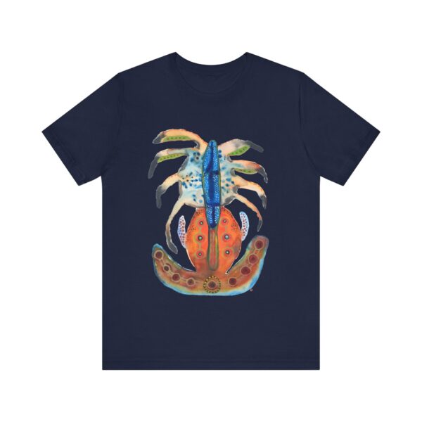 "Moulting" Print on Unisex Short Sleeve Tee