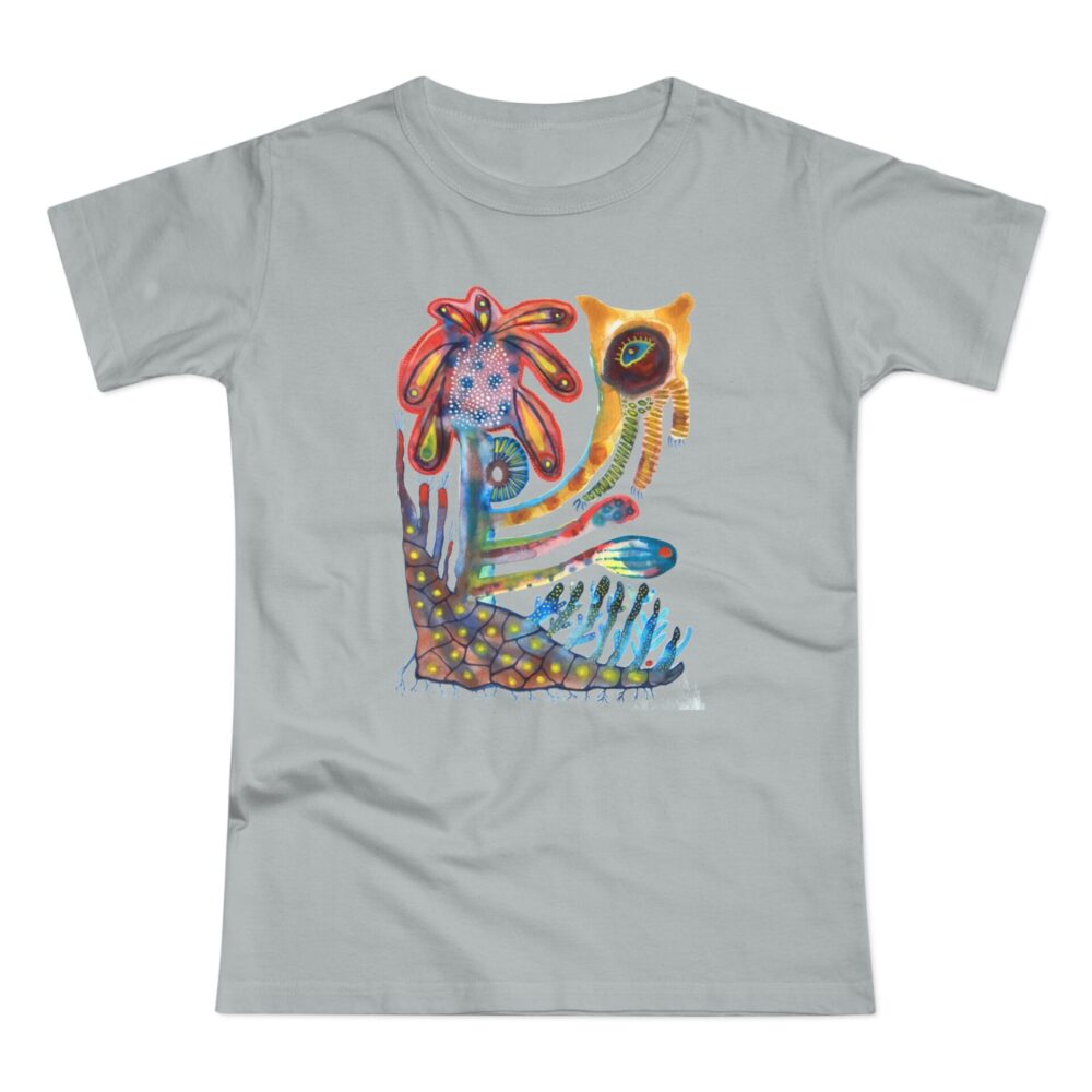 "Watchfulness" Print on T-Shirt for Women