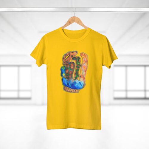 "A Thousand Eyes, Looking In" Print on Women's T-Shirt
