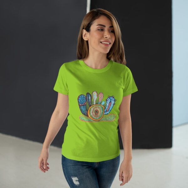 "Inside Out" Print on Woman's T-Shirt