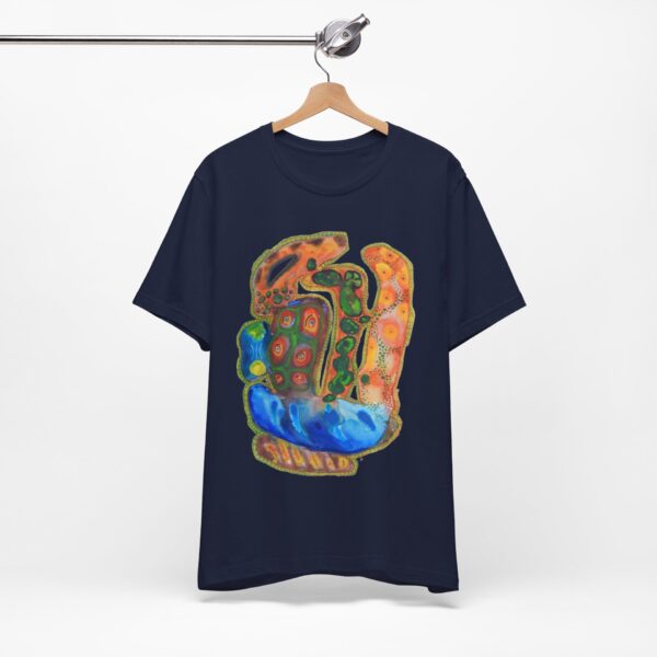 "A Thousand Eyes, Looking In" Print on Unisex T-Shirt