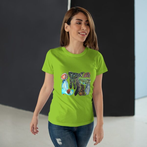 "Hearding" Print on Women's T-Shirt