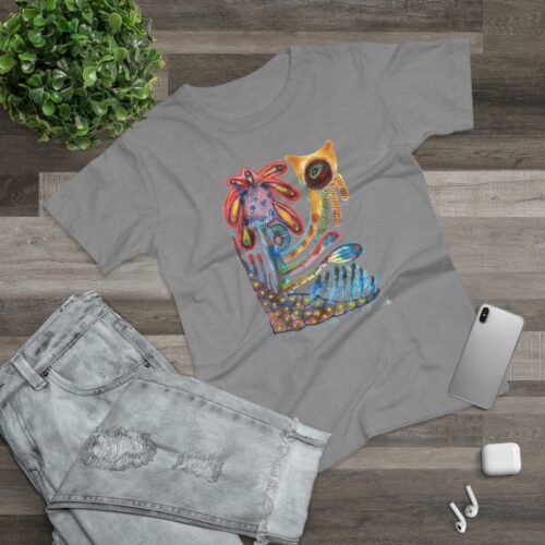 "Watchfulness" Print on T-Shirt for Women