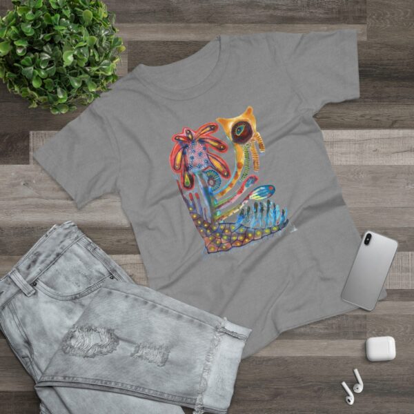 "Watchfulness" Print on T-Shirt for Women