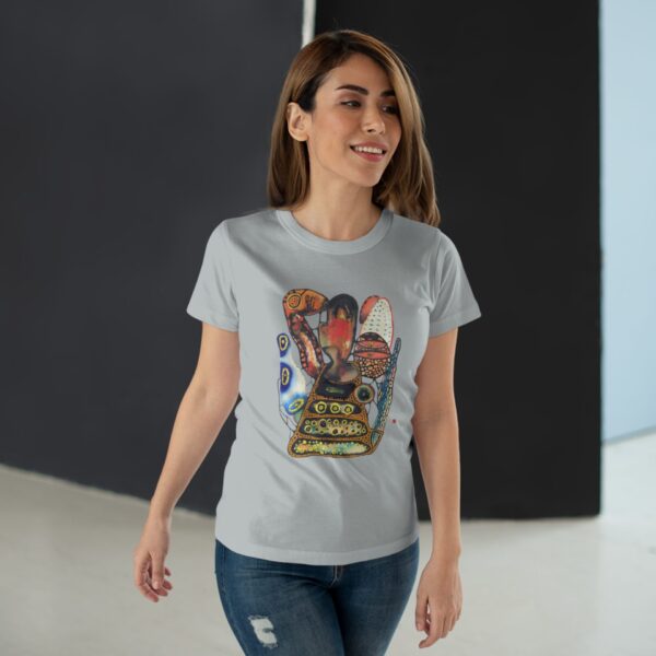"Digging" Print on Women's T-Shirt