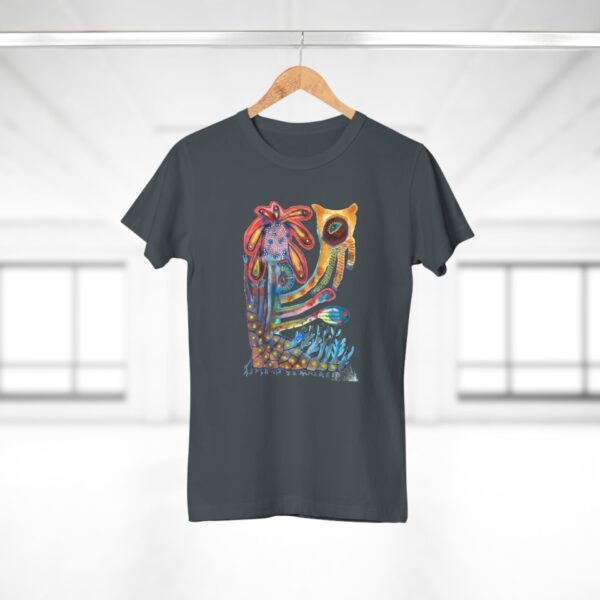 "Watchfulness" Print on T-Shirt for Women