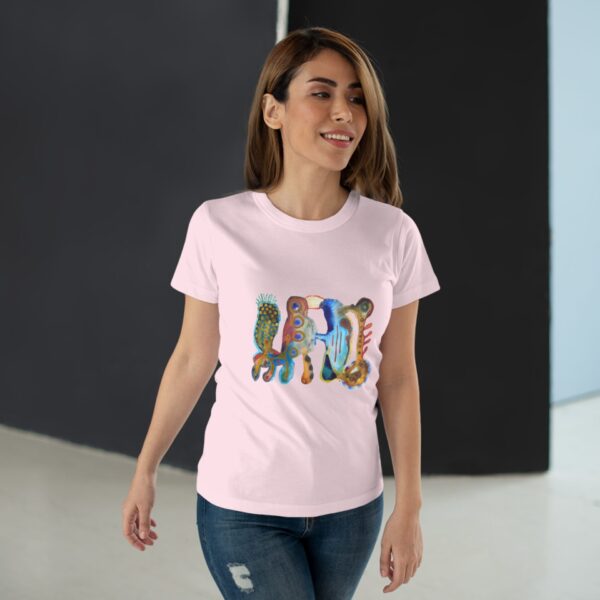 "The Parrot" Print on Women's T-Shirt