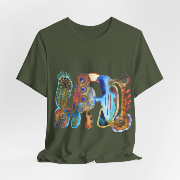 "The Parrot" Print on Unisex Tee