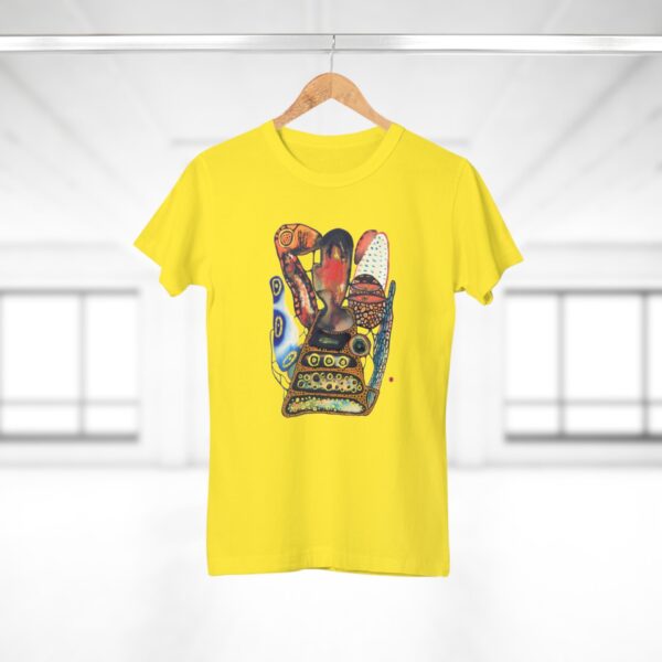 "Digging" Print on Women's T-Shirt