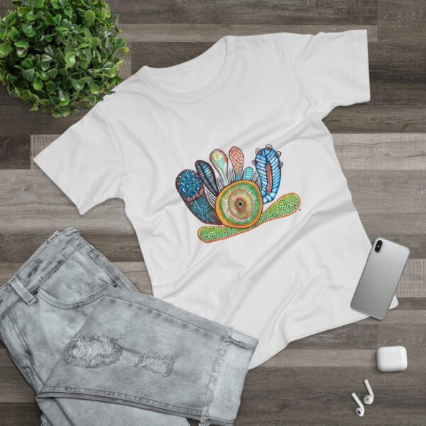 "Inside Out" Print on Woman's T-Shirt
